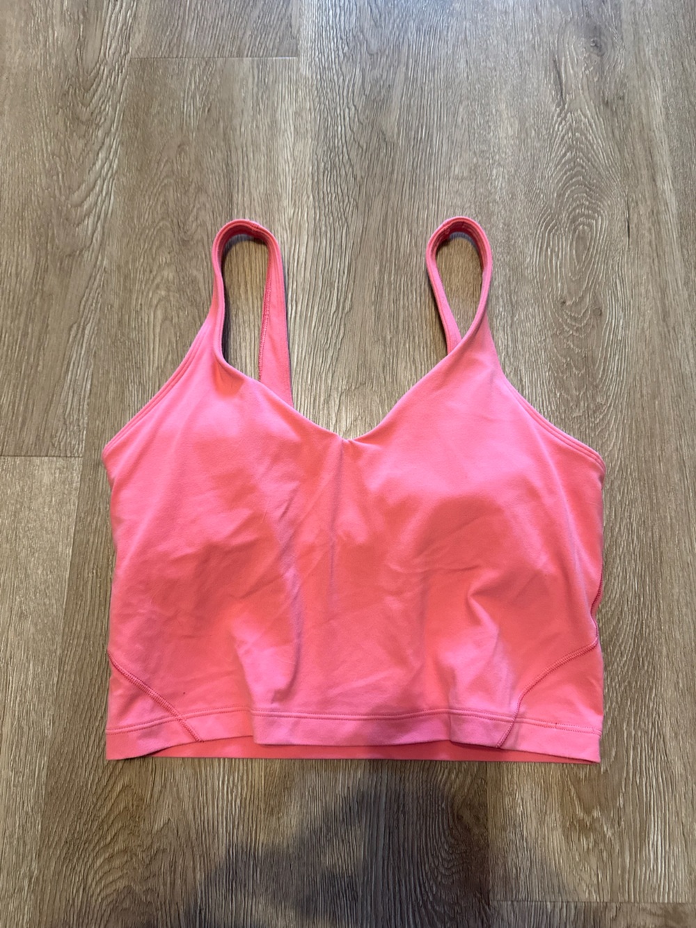 lululemon athletica Coral Pink Sports Bra - size 8